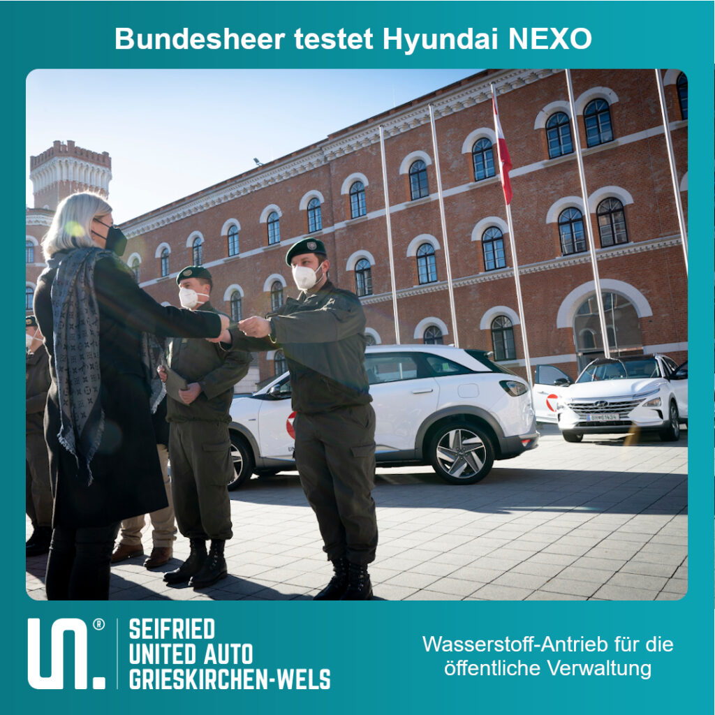 2022/02 Hyundai NEXO für Bundesheer